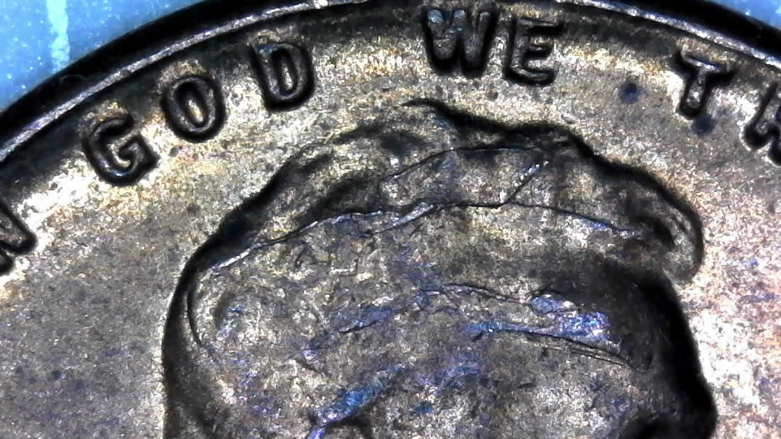 1955-P-Lincoln-Wheat-Cent-With-RIDB-On-Skull-Found-In-Circulated-Bankroll